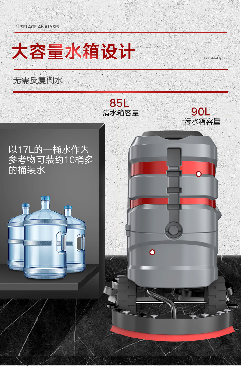 扬子X6驾驶式洗地机(图8)